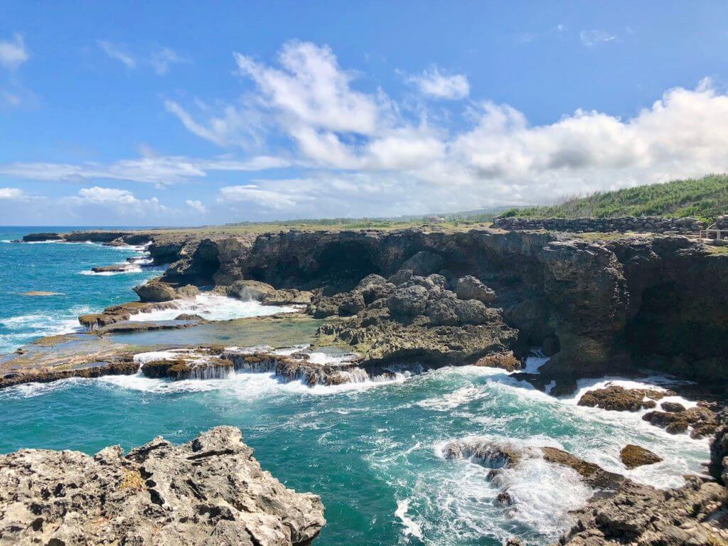 view of animal flower bay, next to animal flower cave barbados
